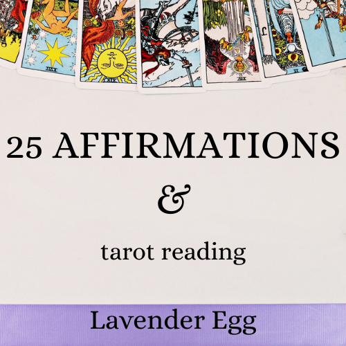 25 Personalized Affirmations with Tarot Reading