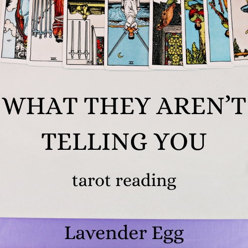What They Aren’t Telling You? Tarot Reading